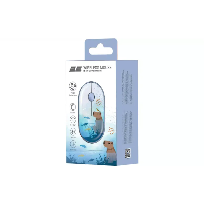 Mouse 2E  Blue MF300 (2E-MF300WCAPIBARABL)