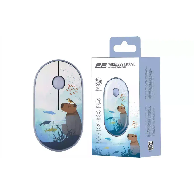 Mouse 2E  Blue MF300 (2E-MF300WCAPIBARABL)