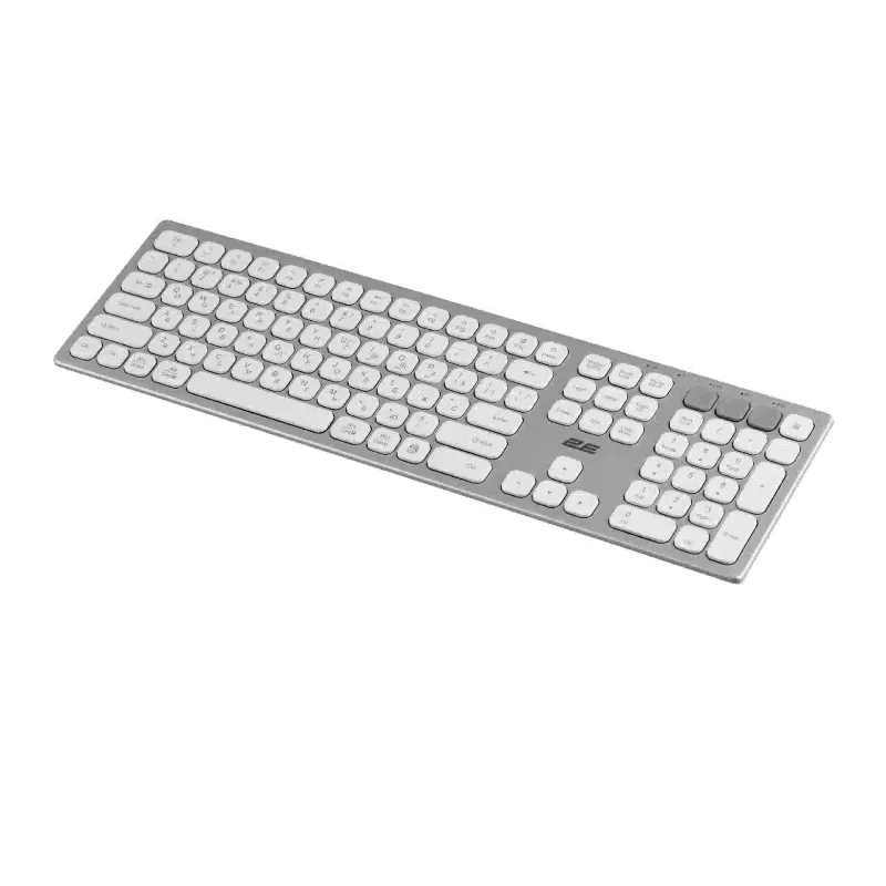 Scissor keyboard 2E  White (2E-KS270WBWH_UA)