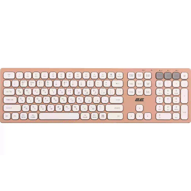 لوحة مفاتيح مقصية 2E, White (2E-KS270WBPN_UA)