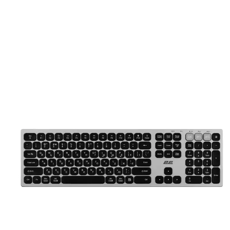 Scissor keyboard 2E  Black (2E-KS270WBGR_UA)
