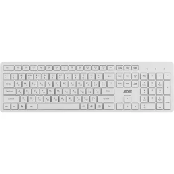 Membrane keyboard 2E  White (2E-KS260WWH_UA)