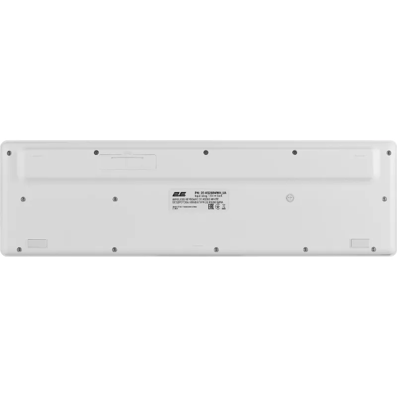 لوحة مفاتيح غشائية 2E, White (2E-KS260WWH_UA)