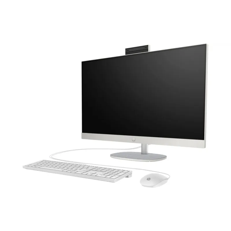 Компьютер HP AIO 27" FHD/IPS 16Gb/512Gb/R5 7520U/UMA/DOS/Wi-Fi White (AR0N4EA)