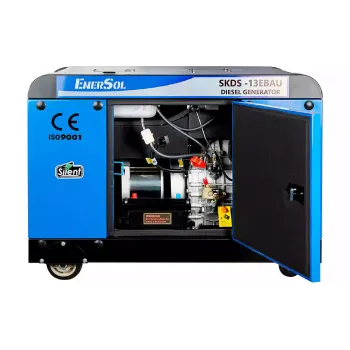 Генератор дизельный EnerSol, 13 кВт, 1/3 фазы (SKDS-13EBAU)