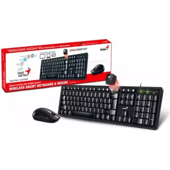 Keyboard + Mouse Genius KM-8200 (31340003428), Black