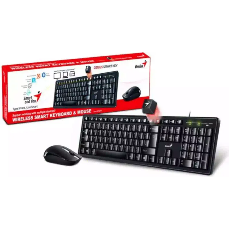 Teclado + Ratón Genius KM-8200, Black (31340003428)