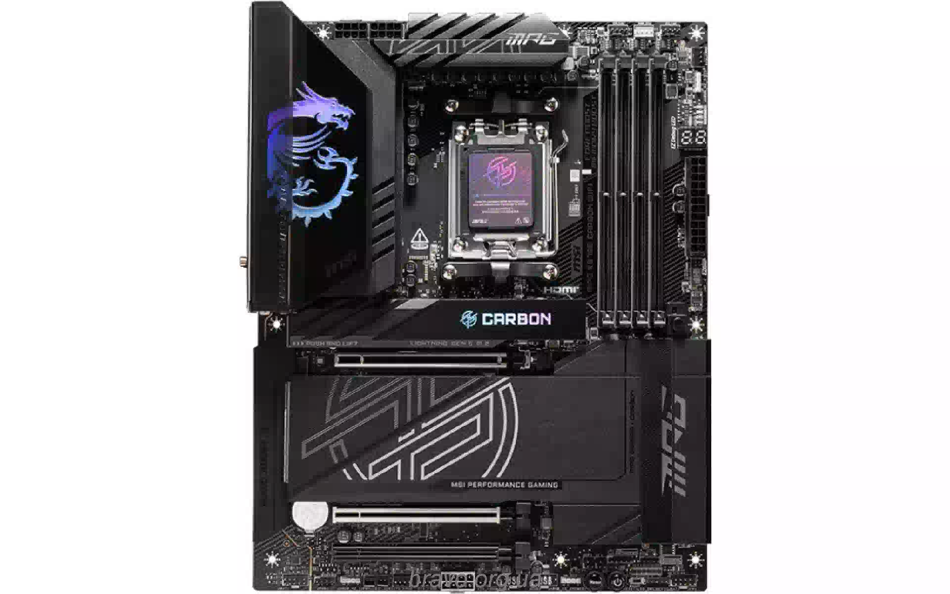 Материнська плата MSI (X870E CARBON WIFI) Материнська плата MSI (X870E CARBON WIFI)