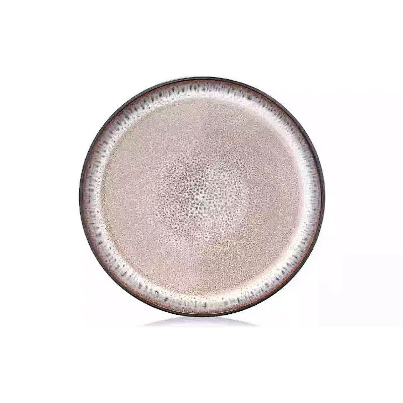 Dinner plate Ardesto Bolzano, Black/Brown (AR2927BB)
