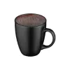 Xícara Ardesto Bolzano, Black/Brown (AR2938BB)