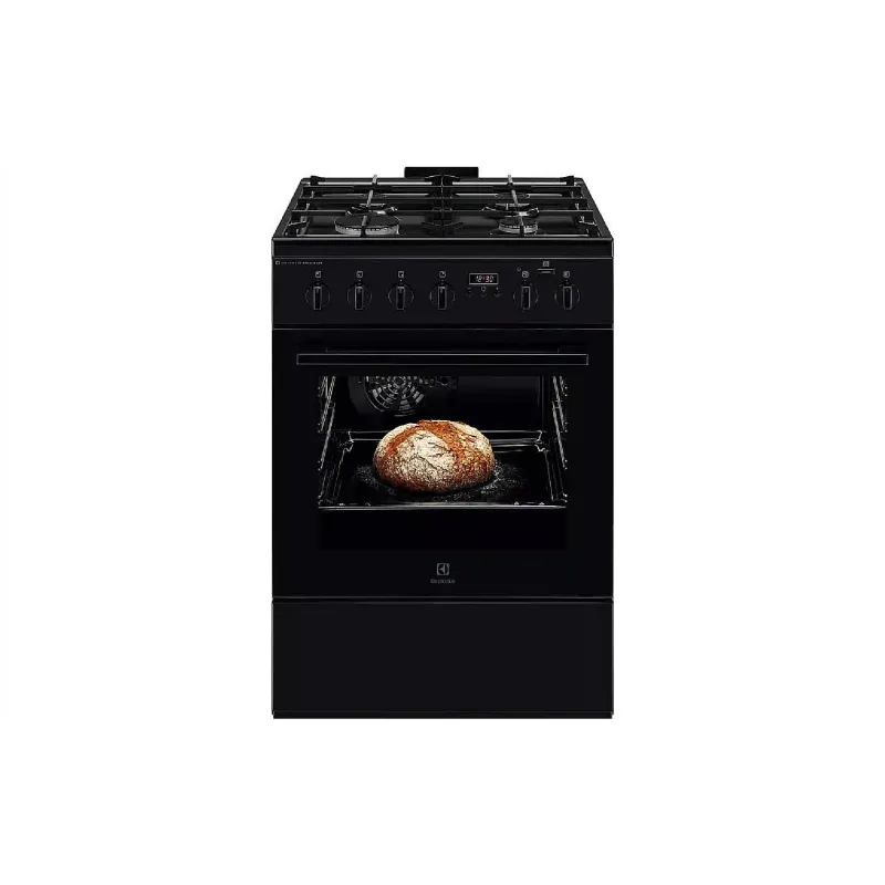 Комбинирана печка Electrolux, Black (LKK660220K)