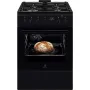 Комбинирана печка Electrolux, Black (LKK660220K)