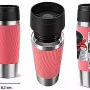 كوب حراري Tefal Travel Mug Classic Twist, Coral (N2024410)