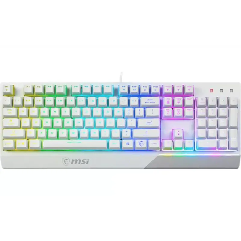 Teclado MSI Vigor GK30, White (S11-04UA301-CLA)