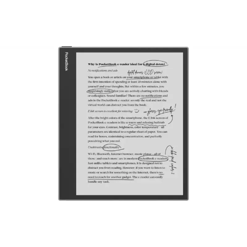 E-knjiga Pocketbook 1042 InkPad Eo, Mist Grey (PB1042-M-CIS)