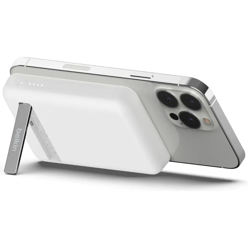 Външна банка Belkin MagSafe Wireless, White (BPD004BTWT)