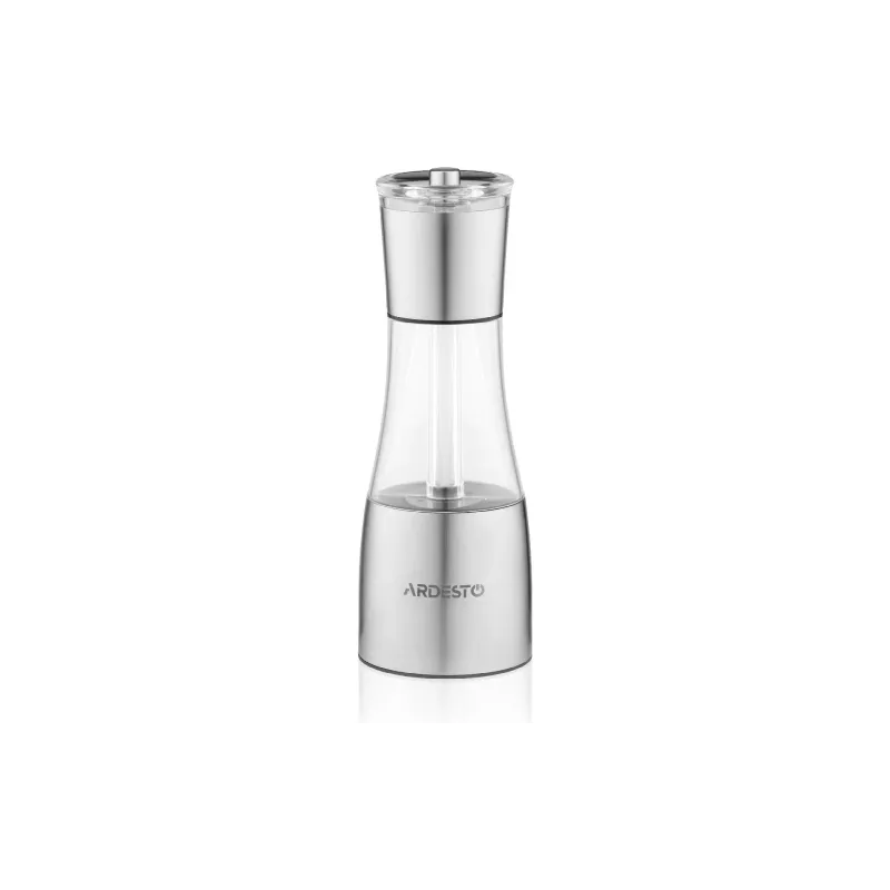 Salt and pepper mill Ardesto Gemini, Transparent (AR1419SS)