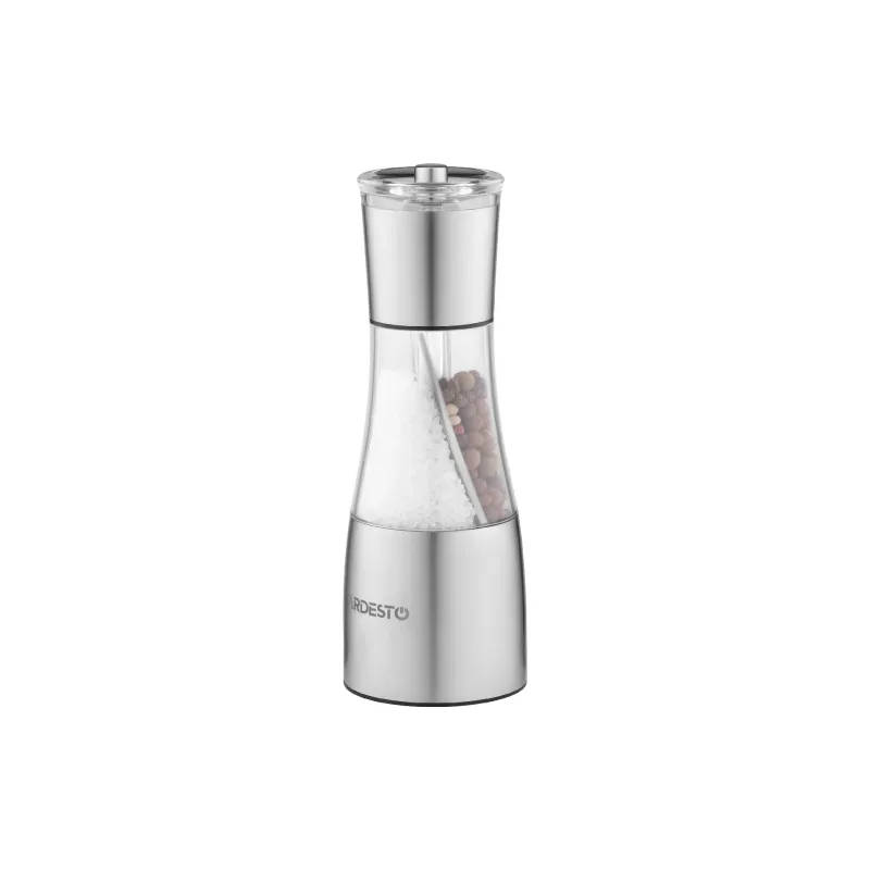 Salt and pepper mill Ardesto Gemini, Transparent (AR1419SS)