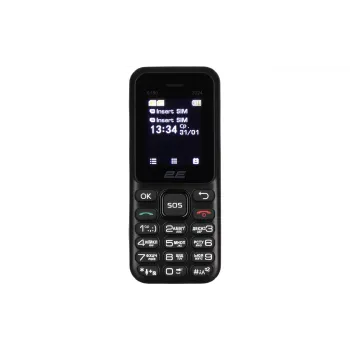 Mobiltelefon 2E S180, Black (694743653885)