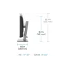 شاشة Benq RD240Q, Dark Grey (9H.LLXLA.TBE)