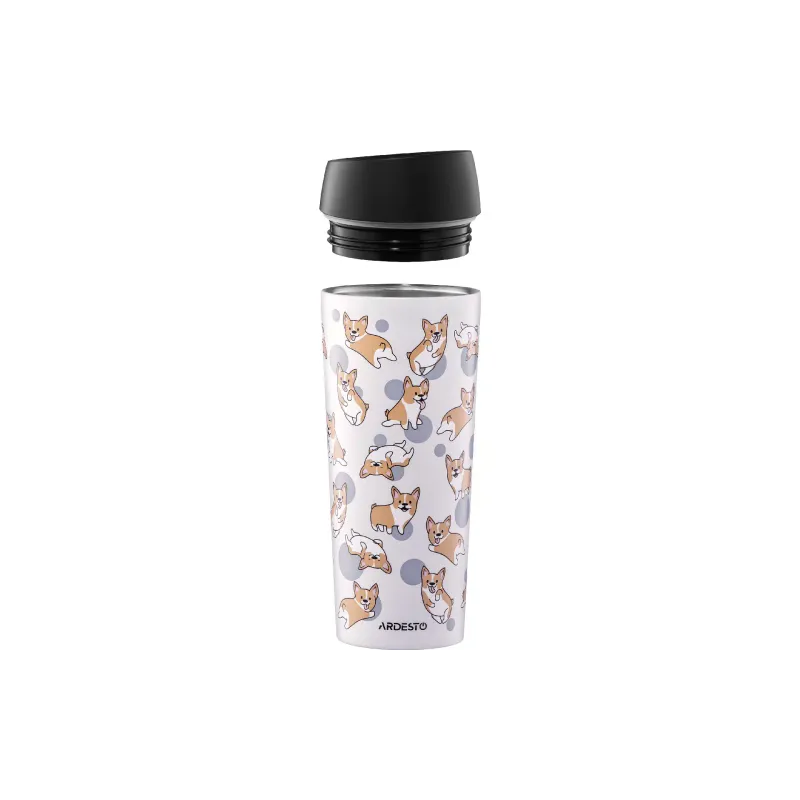 Термочаша Ardesto Coffee Time, Gray (AR2645CR)