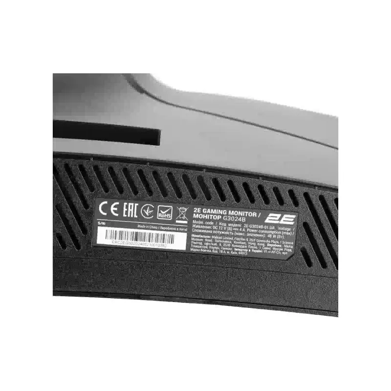 Monitor 2E Gaming 30" UWHD  G3024B (2E-G3024B-01.UA)