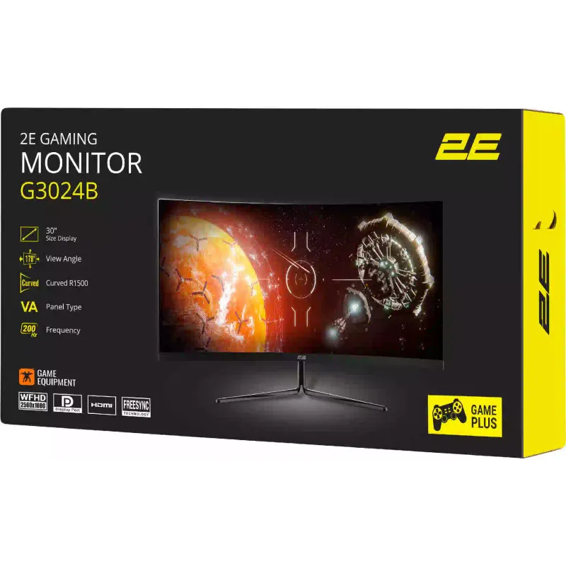 Monitor 2E Gaming 30" UWHD  G3024B (2E-G3024B-01.UA)