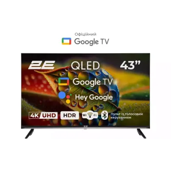 Телевизия 2E, Black (2E-43A77Q)