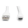 Καλώδιο Digitus, White (AK-300340-020-W)