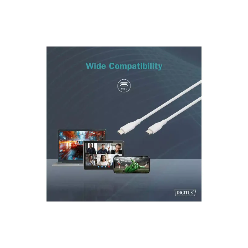 Kabel Digitus, White (AK-300341-020-W)