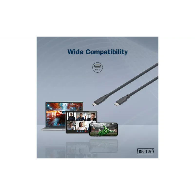 Kabel Digitus, Black (AK-300342-010-S)