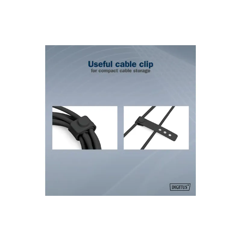 Kabel Digitus, Black (AK-300342-010-S)