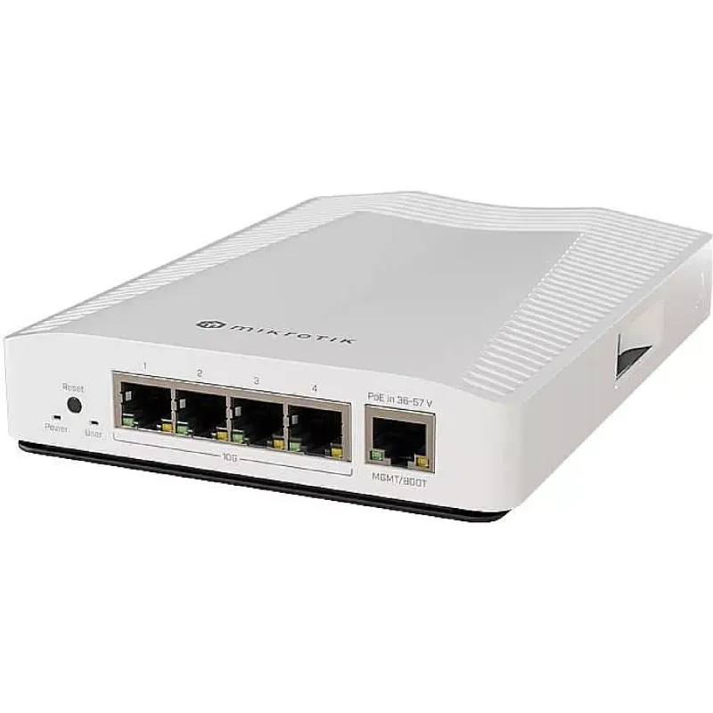 يُحوّل MikroTiK Cloud Router Switch (CRS304-4XG-IN)