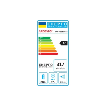 Kühlschrank Ardesto, White (DNF-H323W184)