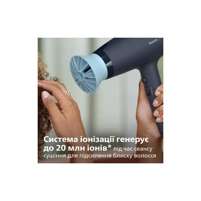 Sušilnik za lase Philips, Blue (BHD360/20)