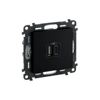 Зарядний пристрій Legrand, Black (756306)