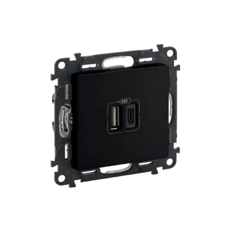 Зарядно устройство Legrand, Black (756306)