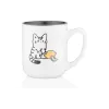 Xícara Ardesto Cat, Gray (AR3055)