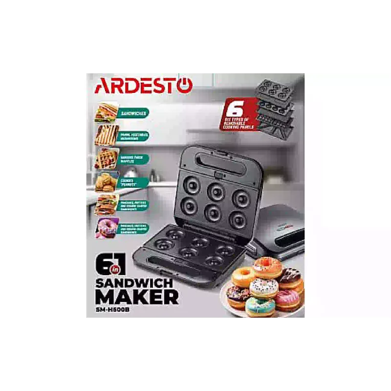 Πολυκατασκευαστής Ardesto, Black (SM-H600B)