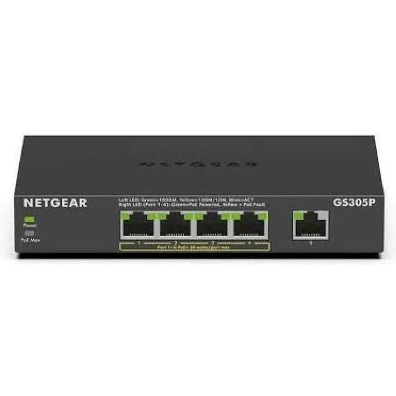 Комутатор Netgear  (GS305P-300EUS)