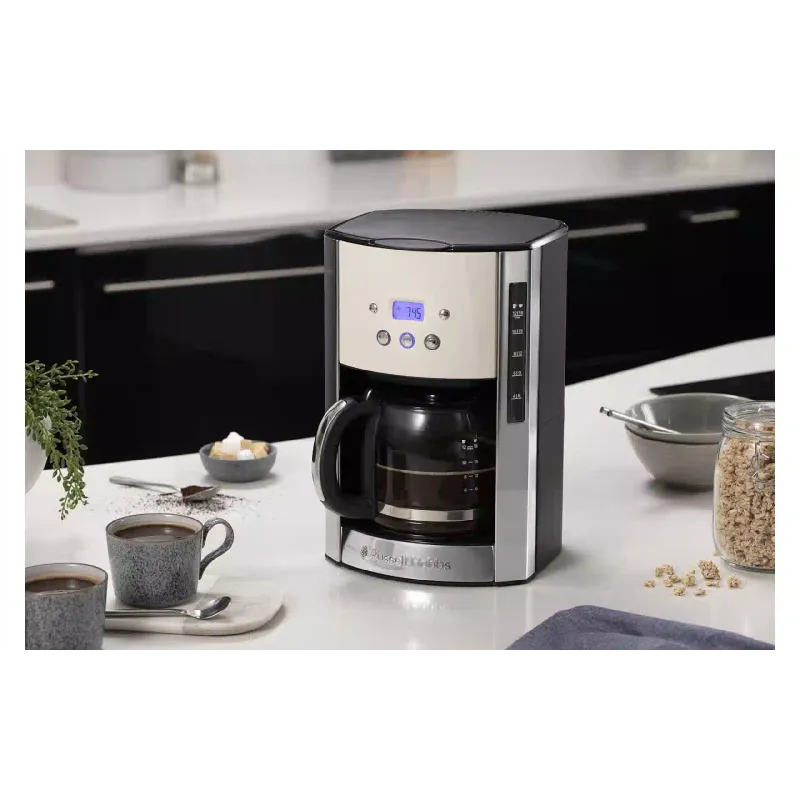 Filterkaffeemaschine Russell Hobbs Luna Stone, Silver (26990-56)