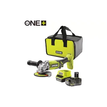 Шліфувальна машина Ryobi ONE+  RAG18125-1C40S (5133005643), кутова, 125 мм