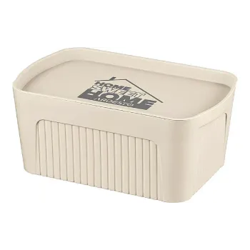 Aufbewahrungsbox mit Deckel Ardesto, Beige (ARHC2506B)