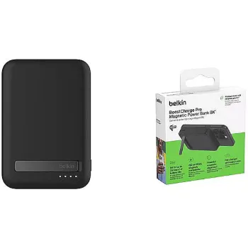 باور بانك Belkin 8000 mAh, Black (BPD007BTBK)