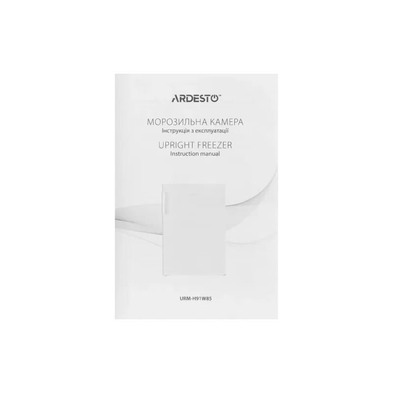 Gefrierschrank Ardesto, White (URM-H91W85)