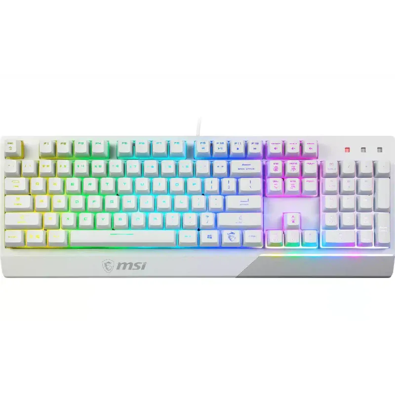 Teclado MSI Vigor GK30, White (S11-04UA301-CLA)