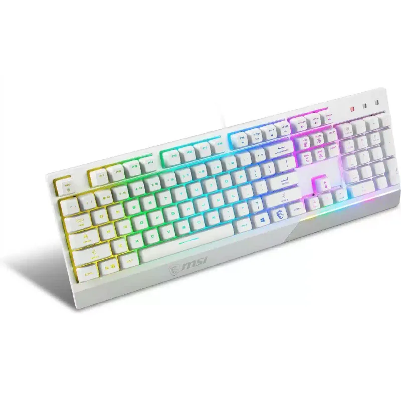 Teclado MSI Vigor GK30, White (S11-04UA301-CLA)