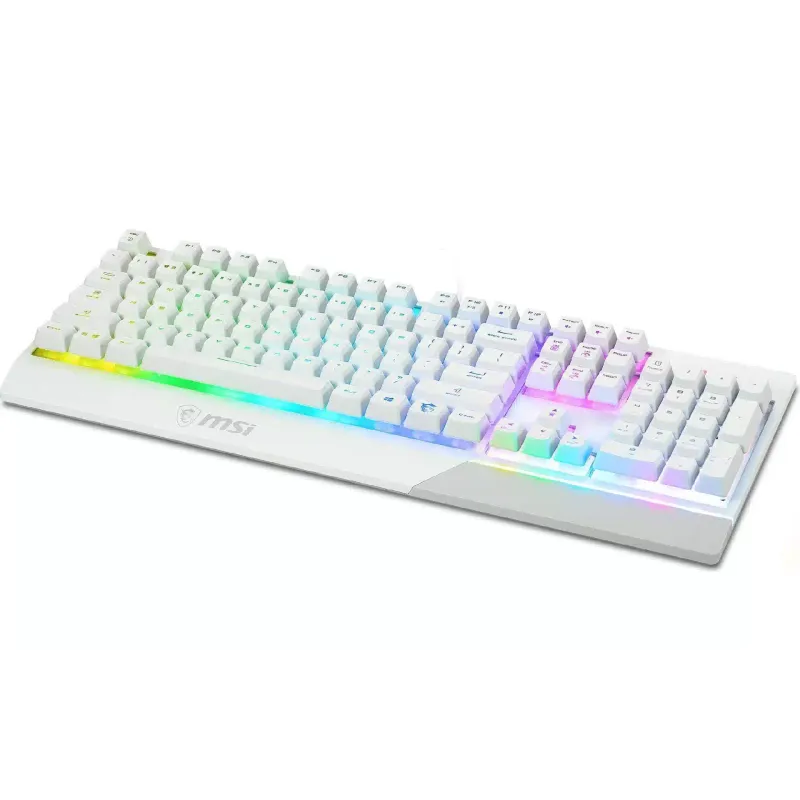 Teclado MSI Vigor GK30, White (S11-04UA301-CLA)