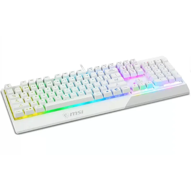 Teclado MSI Vigor GK30, White (S11-04UA301-CLA)