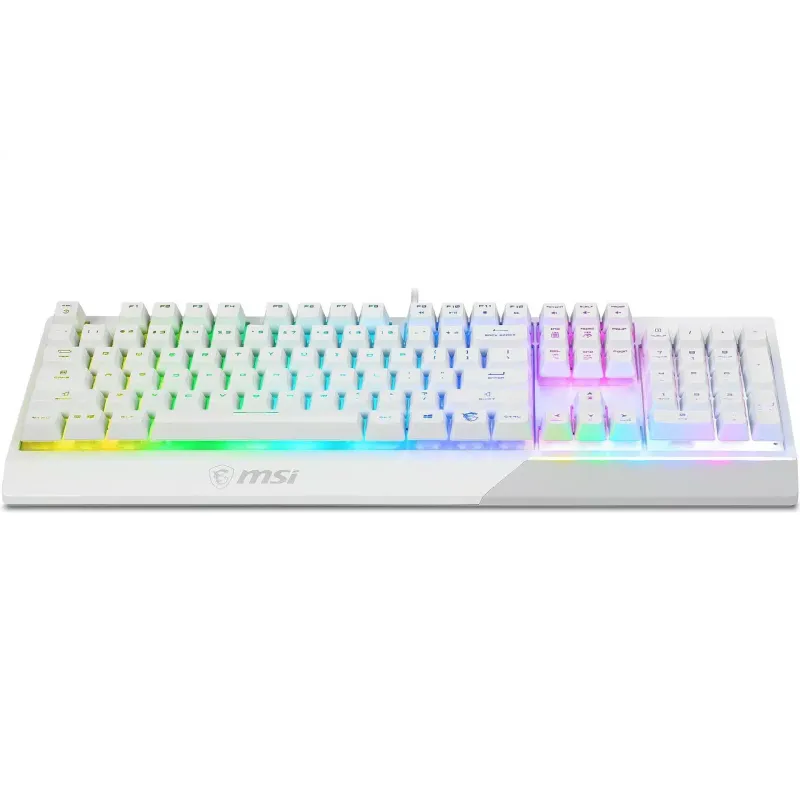 Teclado MSI Vigor GK30, White (S11-04UA301-CLA)